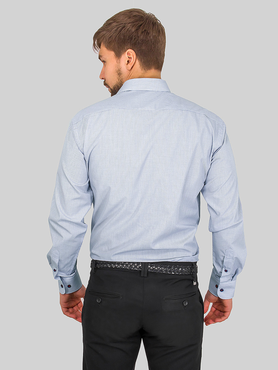 124/119/008/1p Сорочка мужская длинный рукав