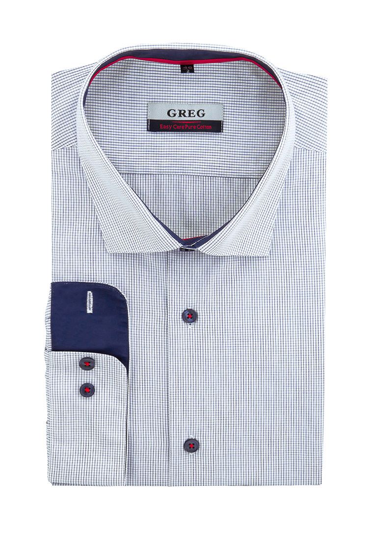 124/119/008/1p Сорочка мужская длинный рукав