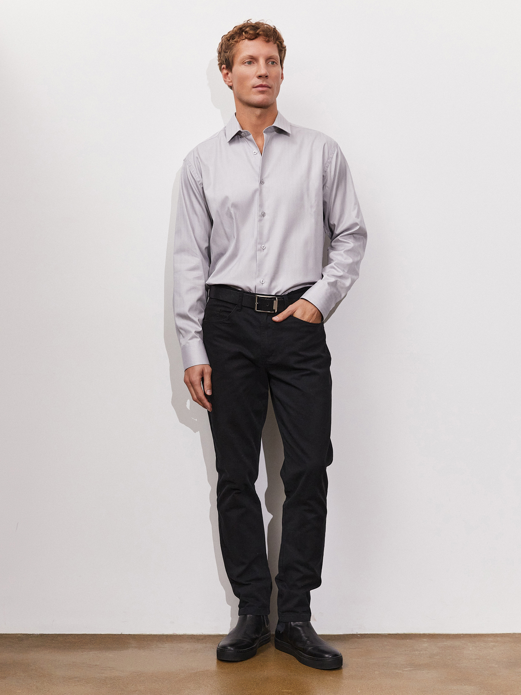 303/211/0046 Сорочка мужская длинный рукав