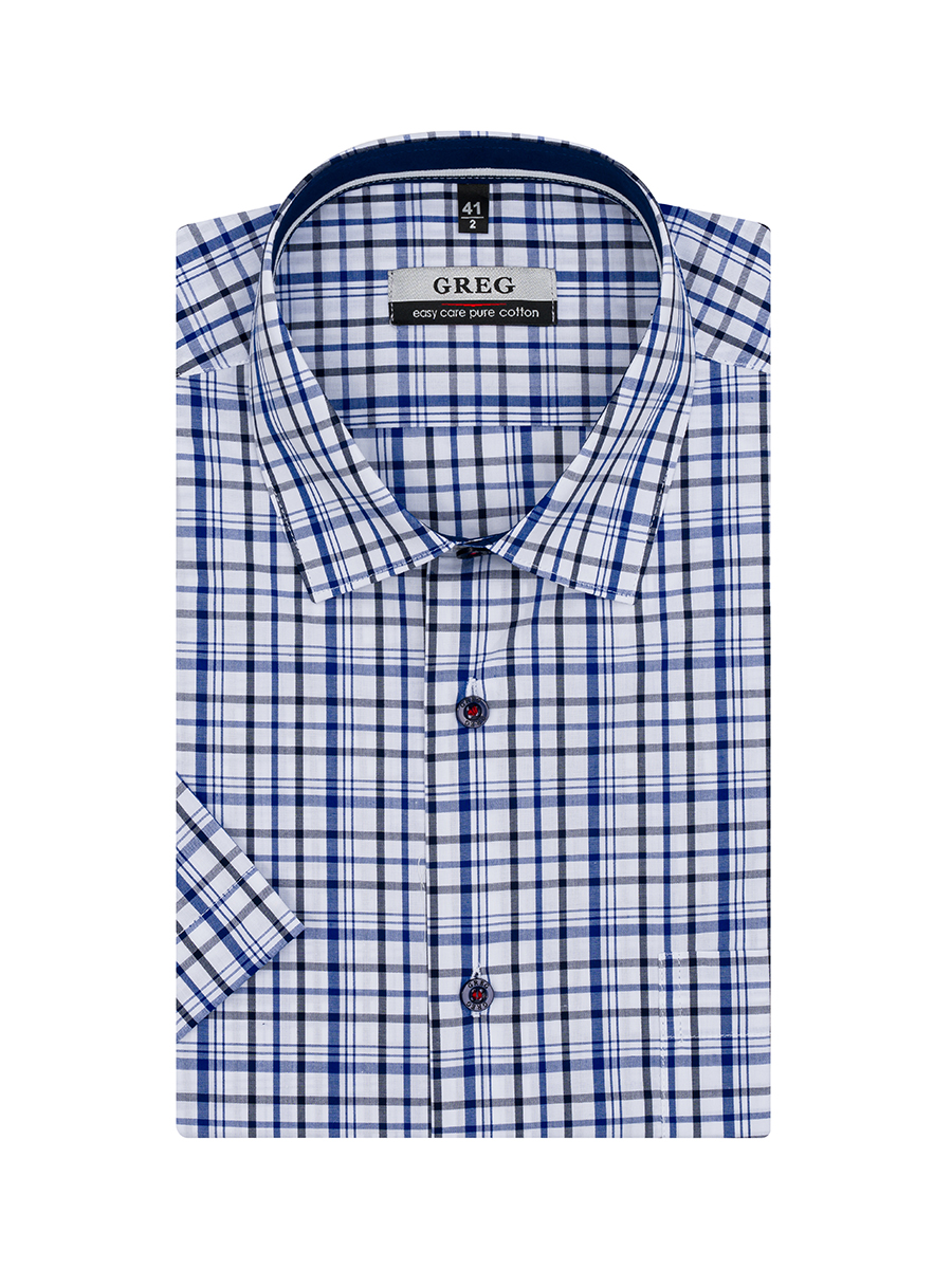 235/201/8951/1p Сорочка мужская короткий рукав