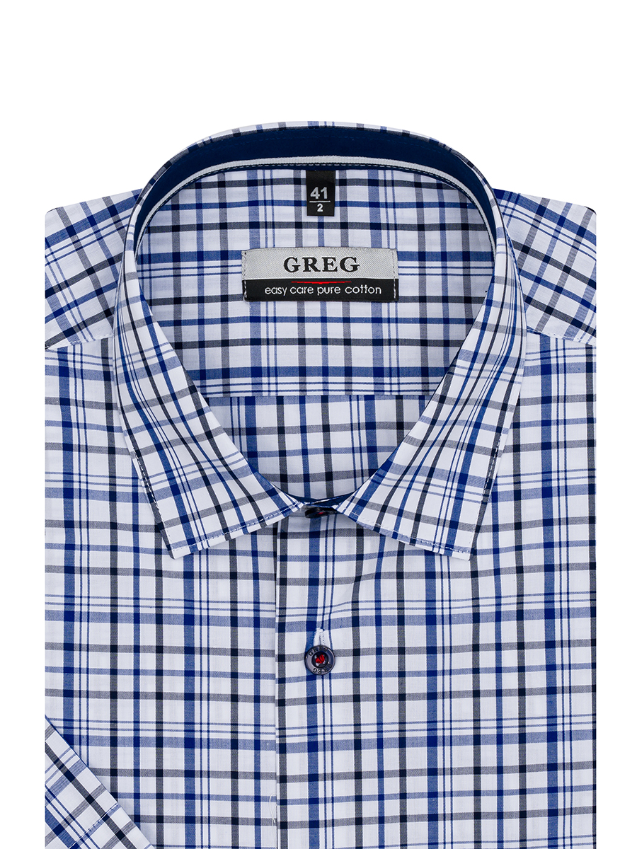 235/201/8951/1p Сорочка мужская короткий рукав