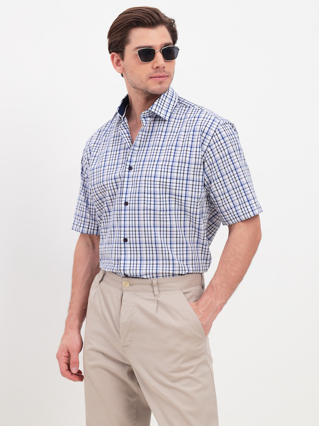 235/201/8951/1p Сорочка мужская короткий рукав