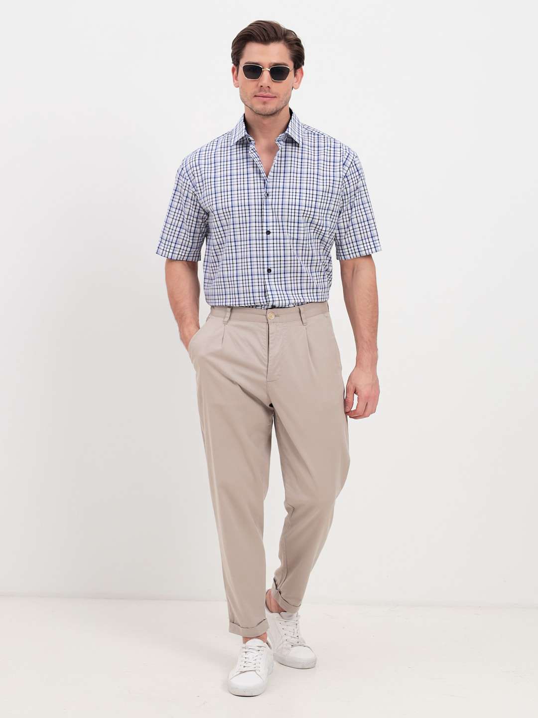 235/201/8951/1p Сорочка мужская короткий рукав