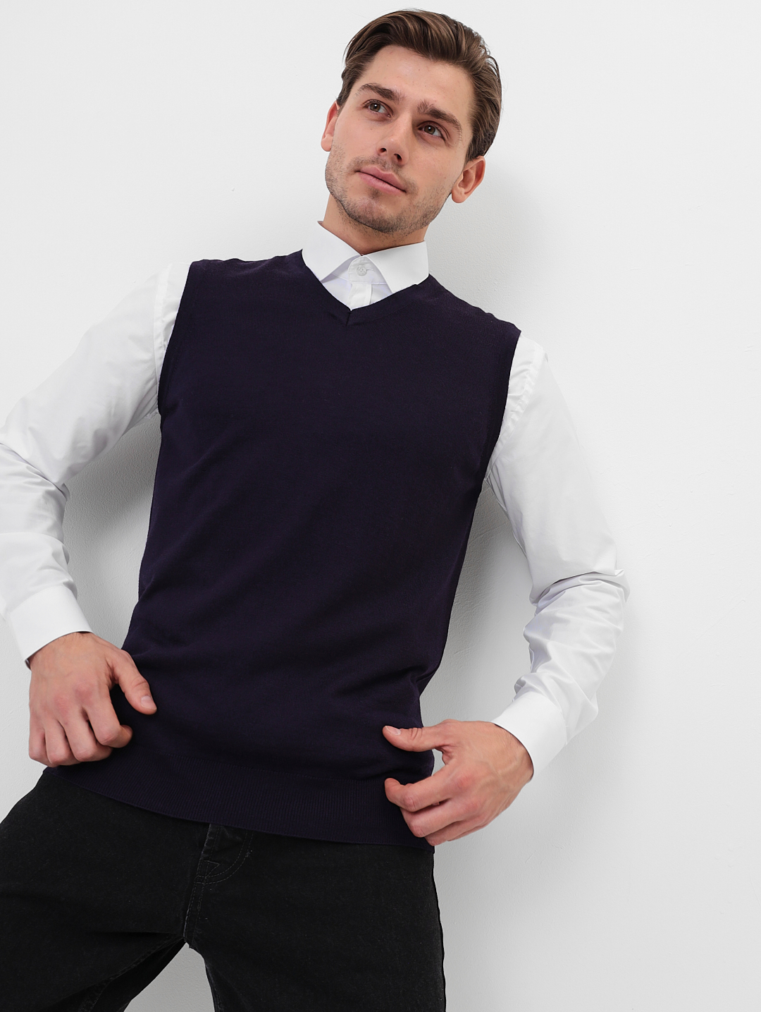 G125-EV (фиолет) Жилет мужской