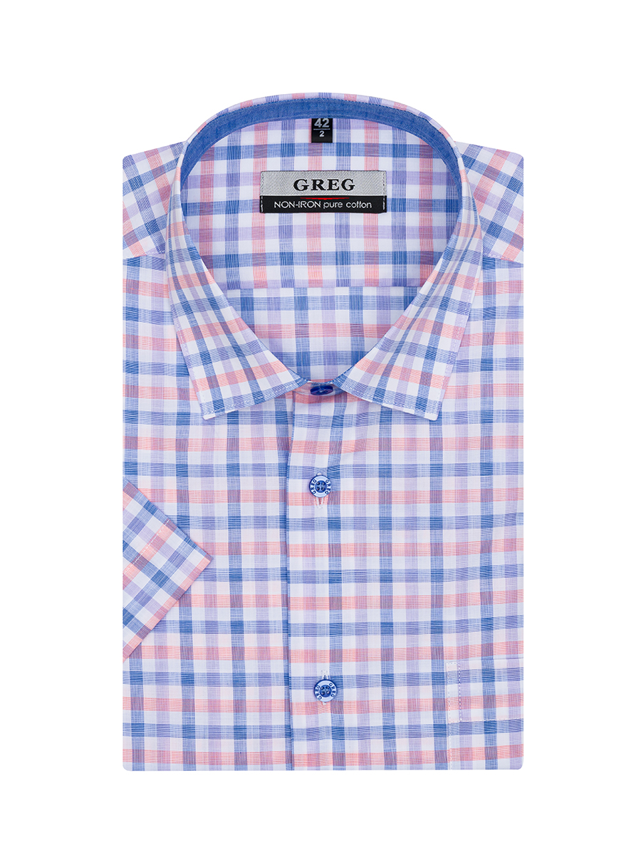 245/201/6122/C/1 Сорочка мужская короткий рукав