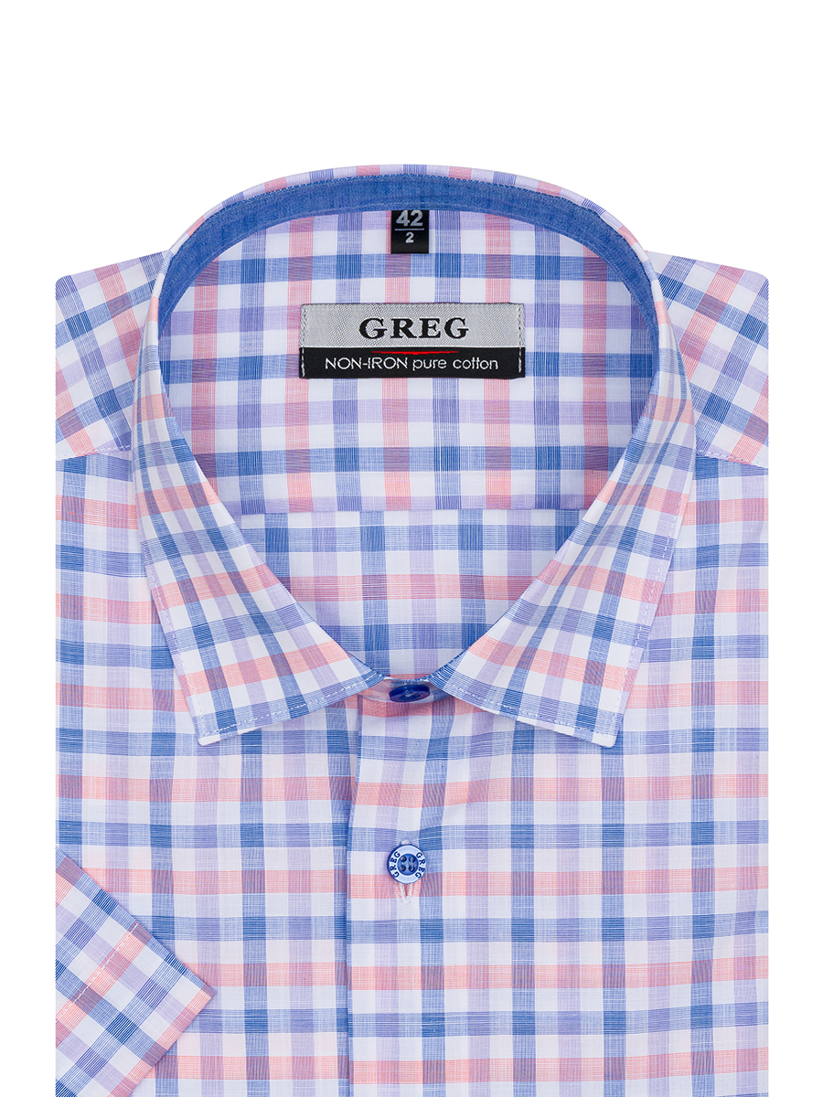 245/201/6122/C/1 Сорочка мужская короткий рукав