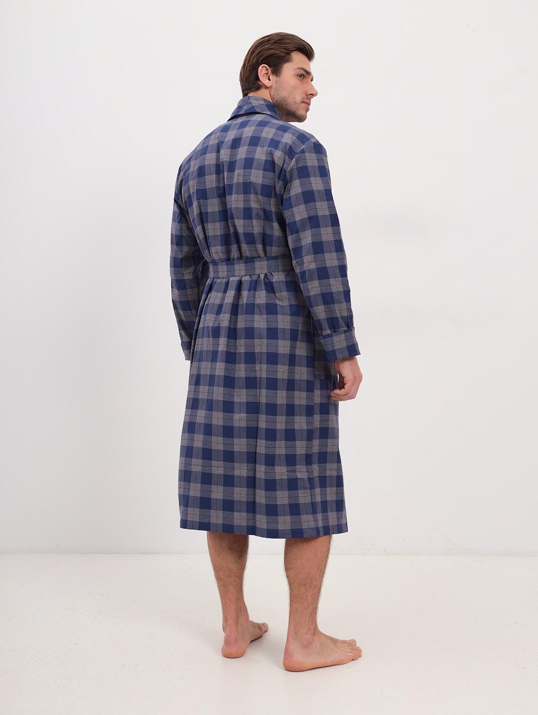 GH-170-2319-синий Халат муж.