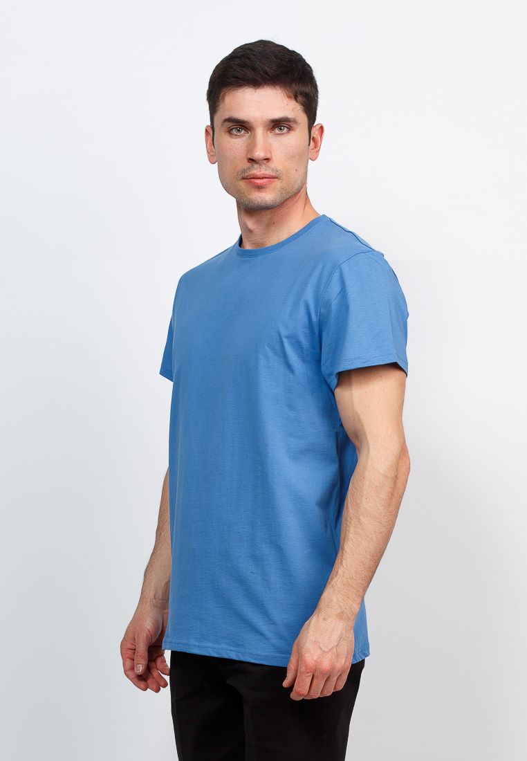 TS521 (джинс) Футболка мужская короткий рукав