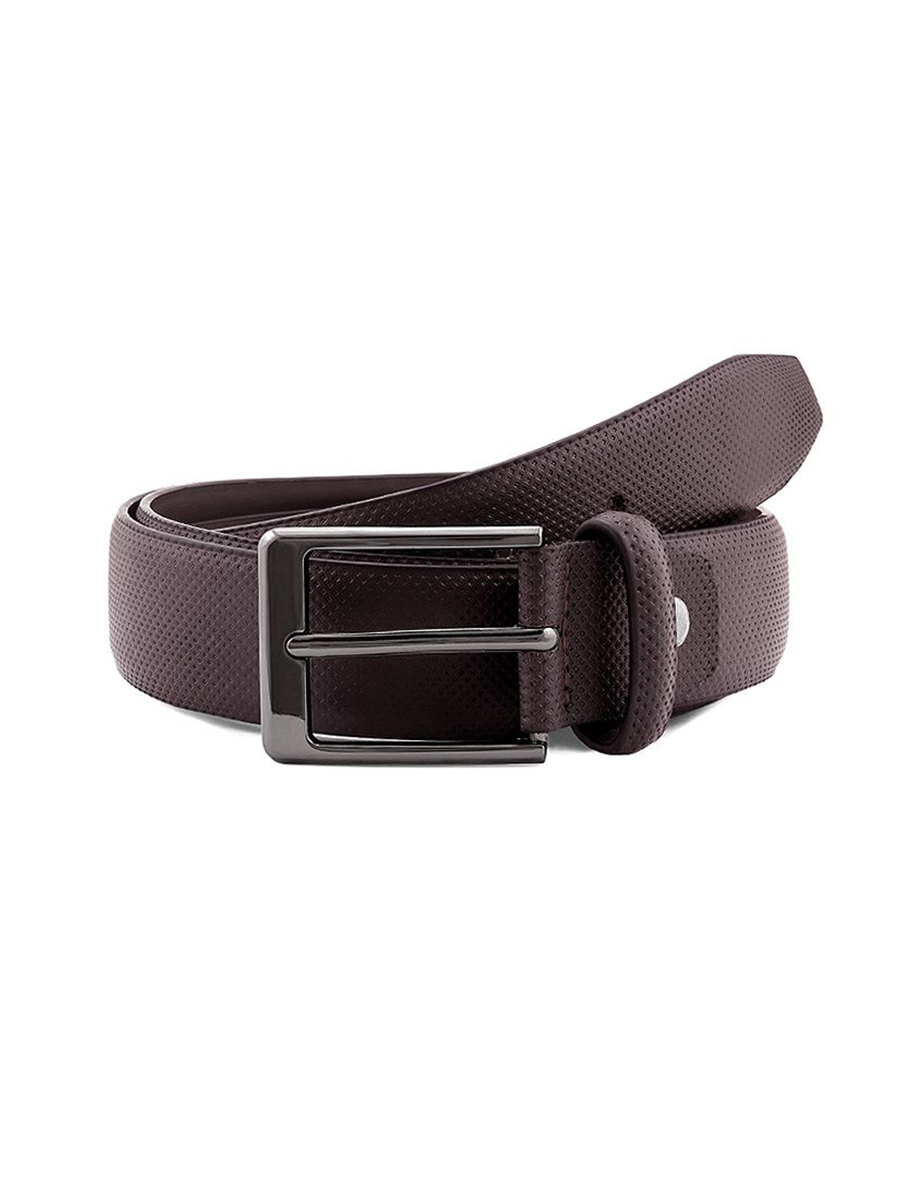 Gt390 перф. коричнев Ремень мужской