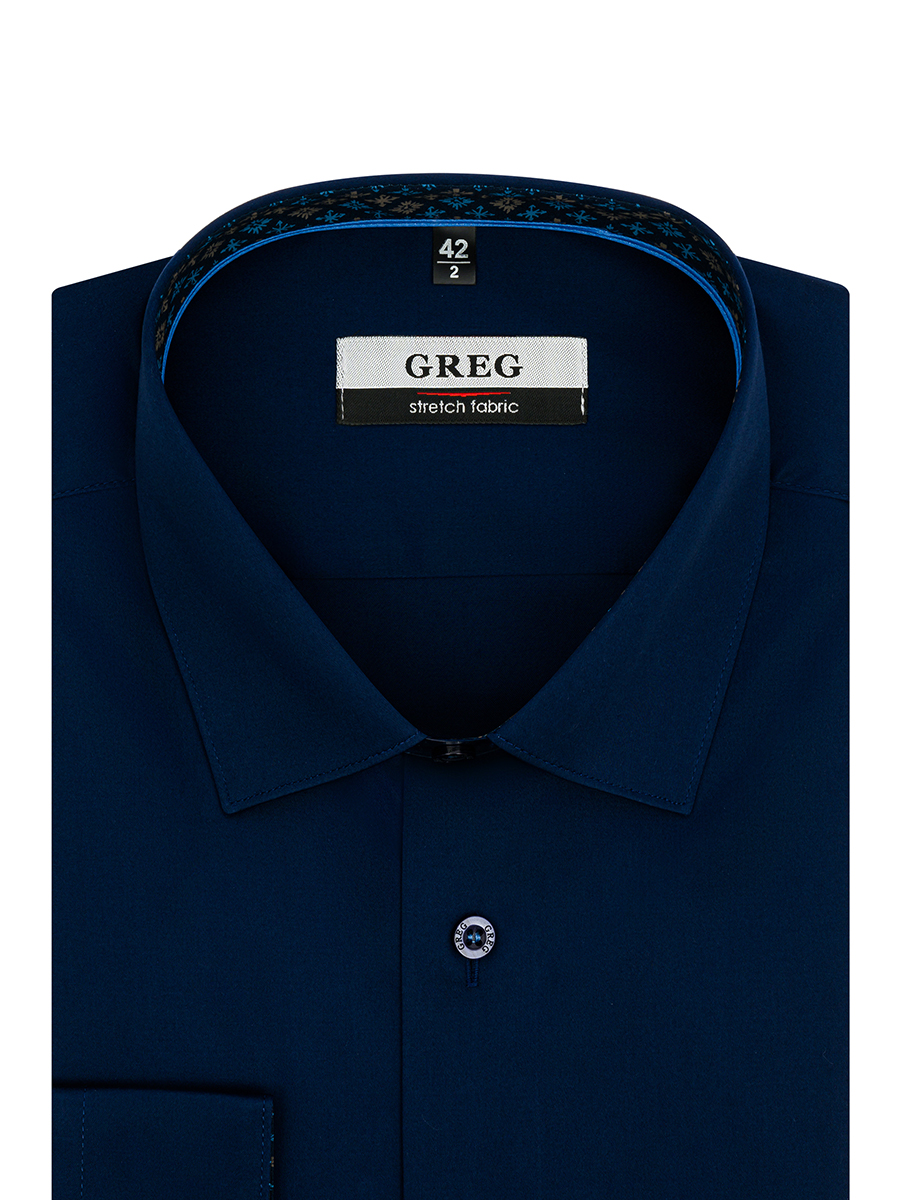 240/237/3437/Z/1p STRETCH Сорочка мужская длинный рукав