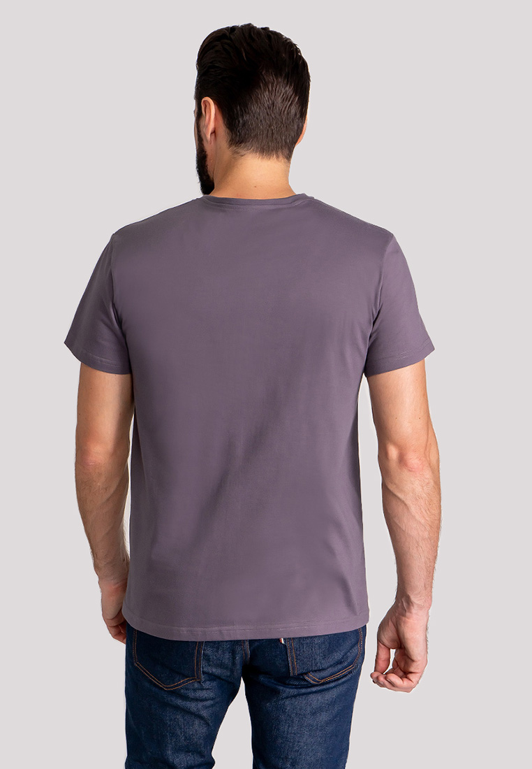 G146-RD-6025 (серый) Футболка мужская короткий рукав