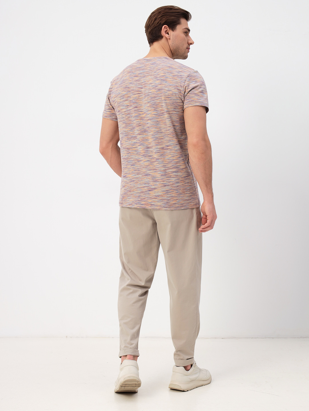 G145-KM-OR1040 (оранжевый) Футболка мужская короткий рукав