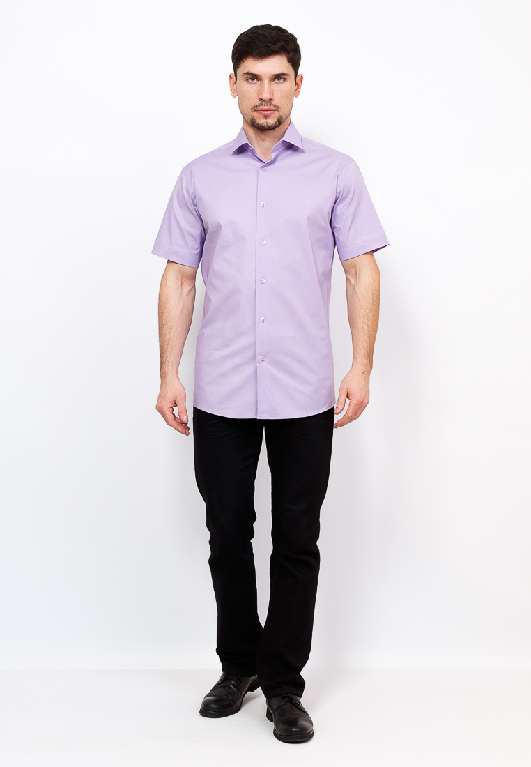 720/107/3823/Z STRETCH Сорочка мужская короткий рукав