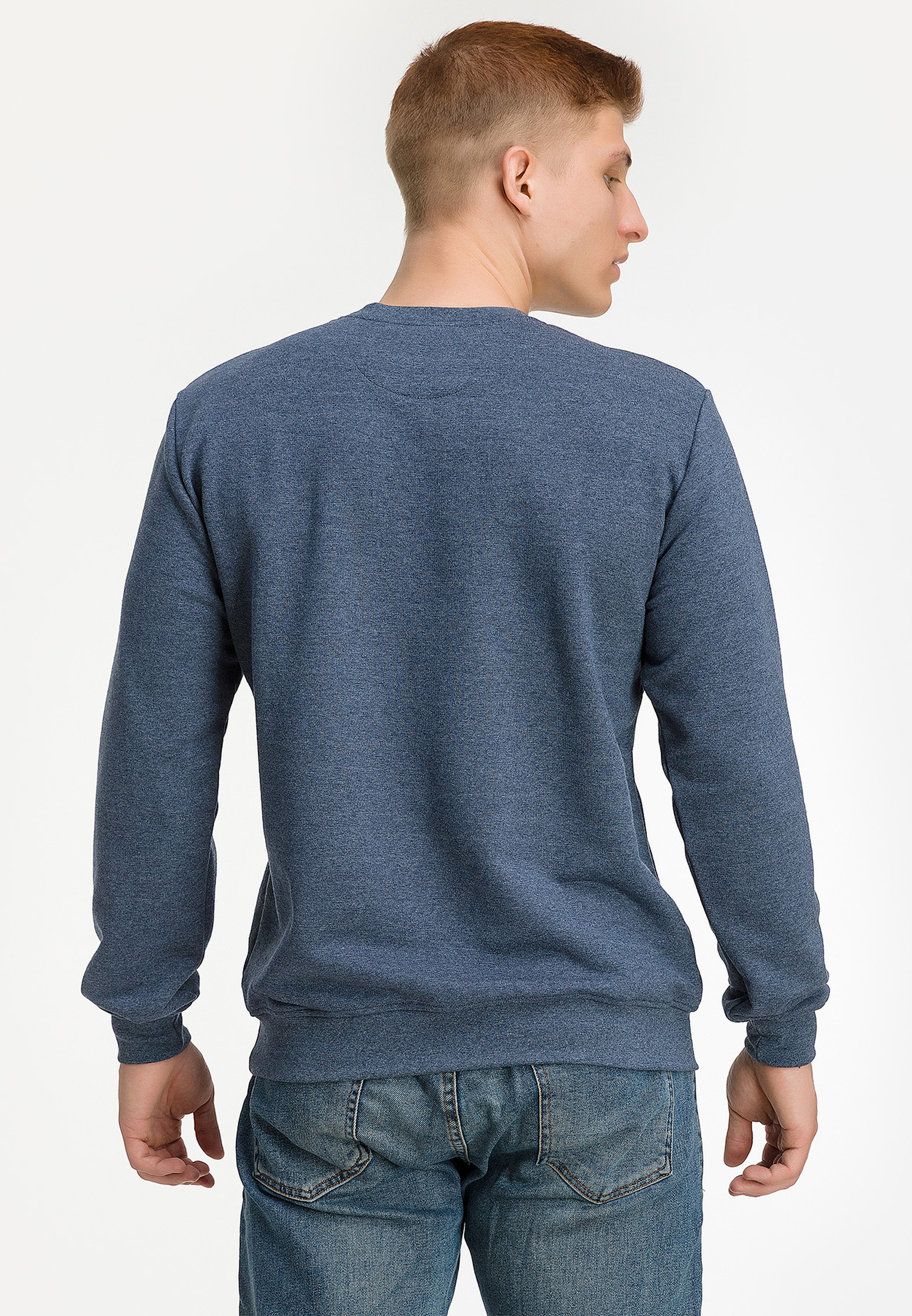 G121-RM-6020_R (т.джинс) Свитшот мужской