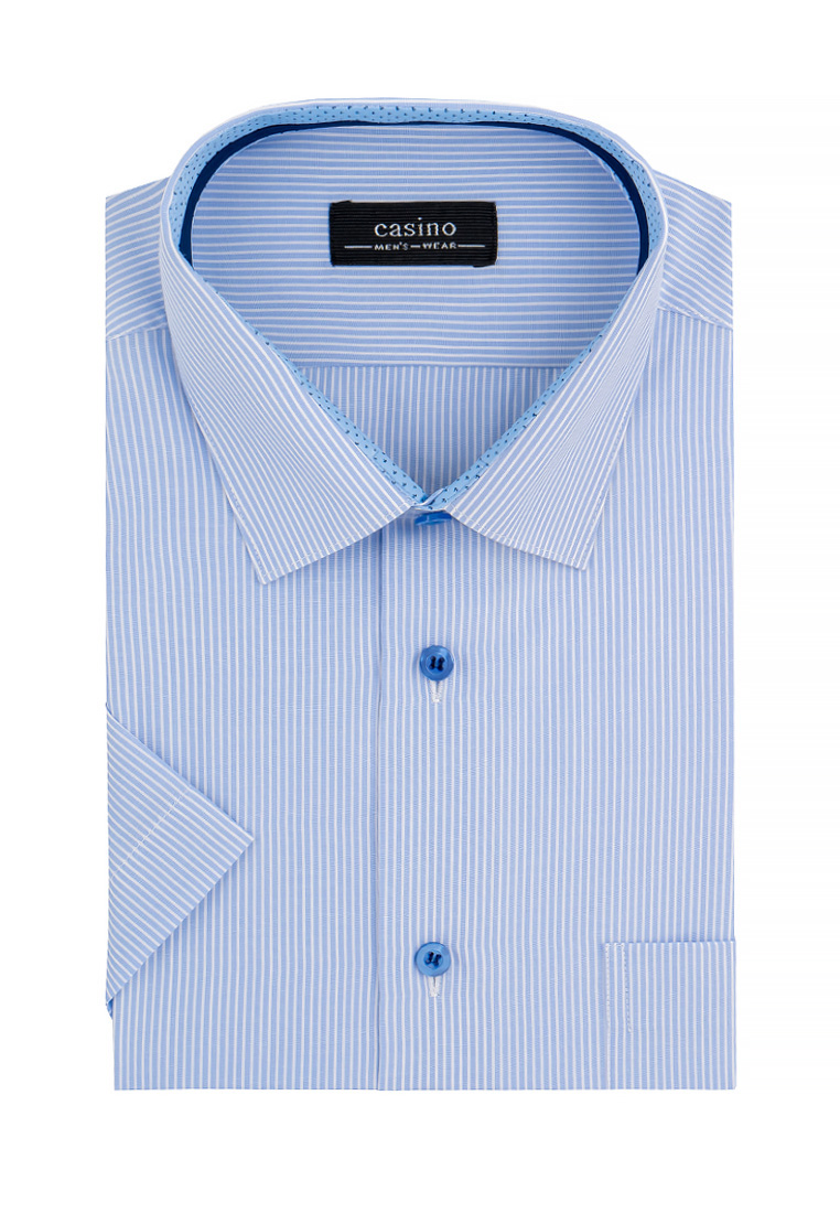 c121/057/7506/1p Сорочка мужская короткий рукав